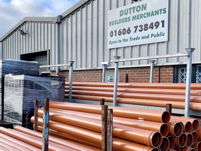 Dutton Builders Merchants - Telephone 01606 738491